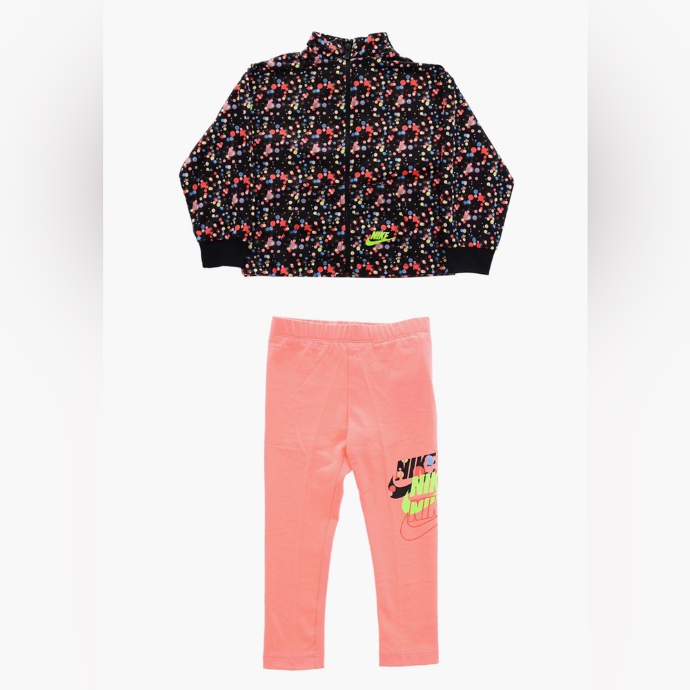 Nike (Kids) Girl's Spot-On Tricot Set Tracksuit (36K197-GAK)
